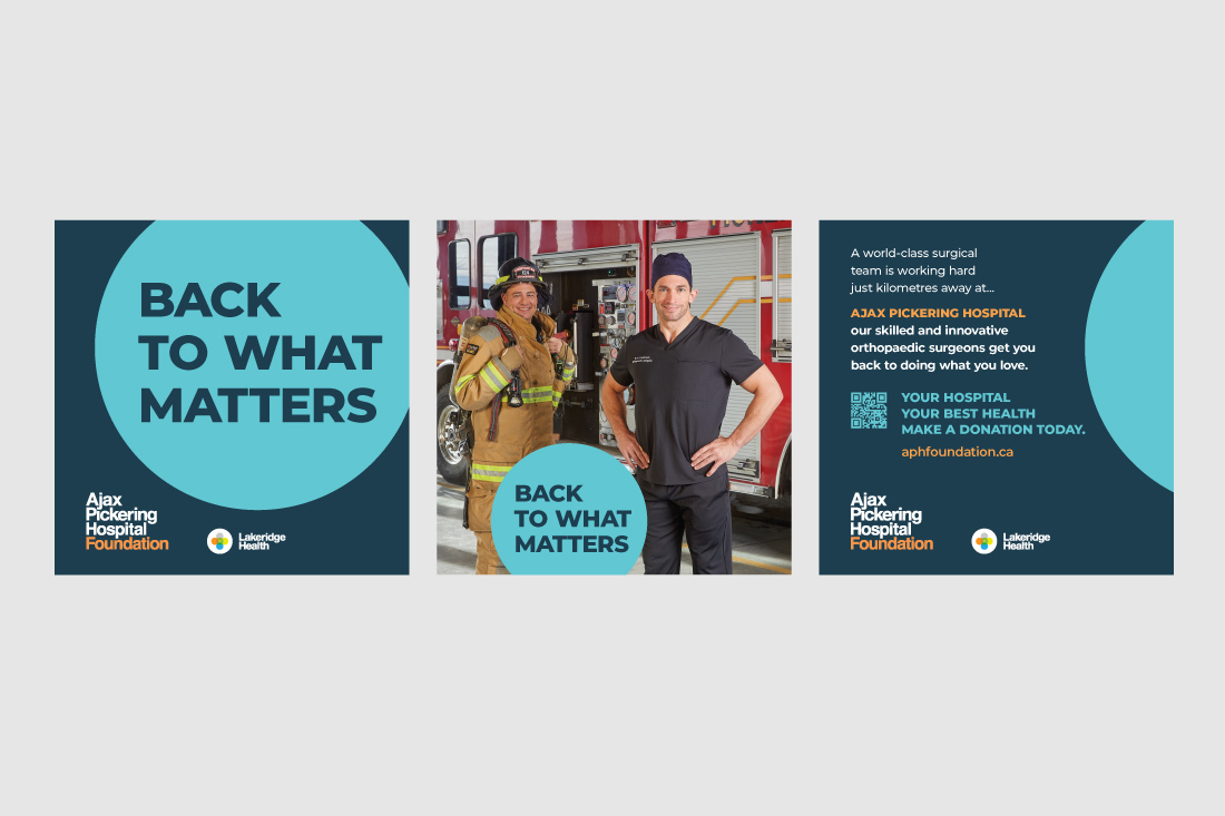 Back to What Matters campaign social ad